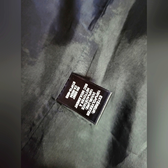 Saks 5th Avenue | Asymmetrical Draped Vest Duster | Black | Size XL - Picture 10 of 15